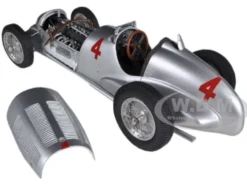 Mercedes W125 #4 Richard Seaman 1937 GP Donington Limited to 1000pc Worldwide 1/18 Diecast Model Car CMC 116