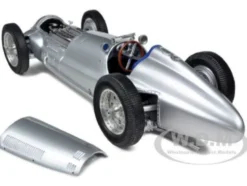 1938 Mercedes W 154 Silver 1/18 Diecast Car Model CMC 025