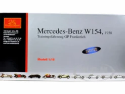 1938 Mercedes W154 T Car Richard "Dick" Seaman GP France 1/18 Diecast Model Car CMC 099