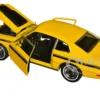 1971 Mercury Comet GT Yellow with Black Stripes Forgotten Classics Series 1/24 Diecast Model Car Motormax 79047Y