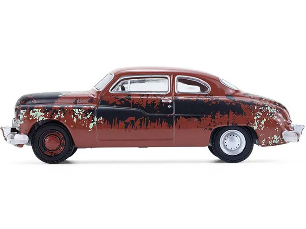 1949 Mercury Eight "Barn Find" Brown (Rusted) "Down on the Farm" Series 11 1/64 Diecast Model by Greenlight