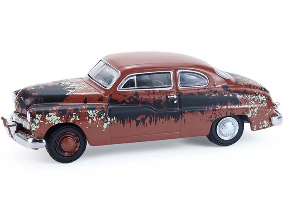 1949 Mercury Eight "Barn Find" Brown (Rusted) "Down on the Farm" Series 11 1/64 Diecast Model by Greenlight