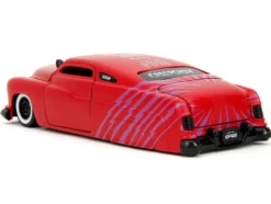 1951 Mercury Matt Red with Purple Stripes and Creep Diecast Figure