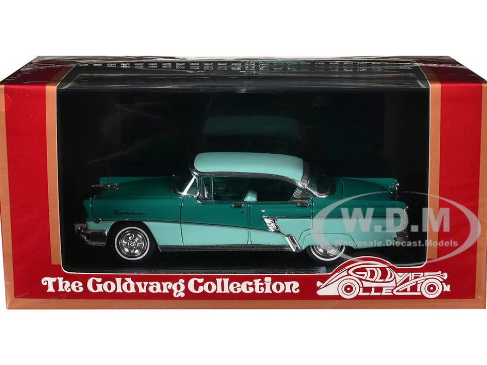 1956 Mercury Montclair Phaeton Heather Green and Verona Green with Green Interior Limited Edition to 200 pieces Worldwide 1/43 Model Car by Goldvarg Collection