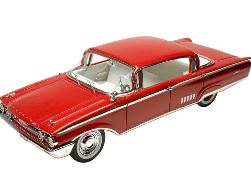 1960 Mercury Park Lane 4 Door Sedan Signal Red with White Interior Limited Edition to 200 pieces Worldwide 1/43 Model Car by Goldvarg Collection