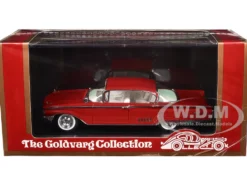 1960 Mercury Park Lane 4 Door Sedan Signal Red with White Interior Limited Edition to 200 pieces Worldwide 1/43 Model Car by Goldvarg Collection