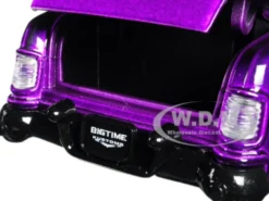 1951 Mercury Purple with Flames Big Time Kustoms 1/24 Diecast Model Car Jada 99061