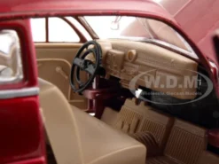 1949 Mercury Red 1/24 Diecast Car Model Motormax 73225