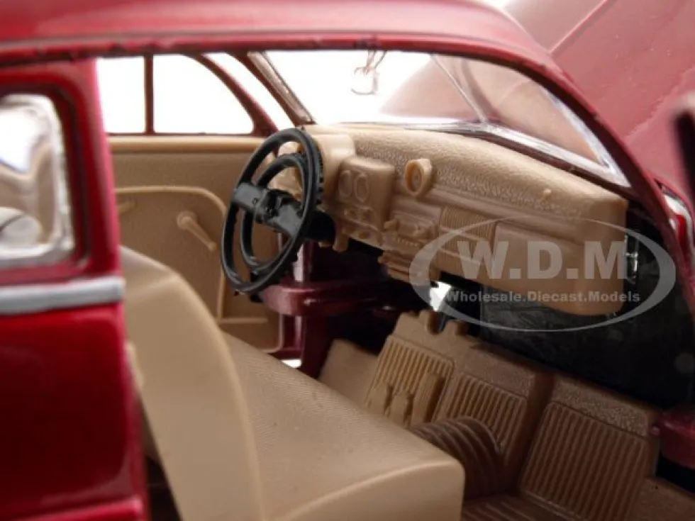 1949 Mercury Red 1/24 Diecast Car Model Motormax 73225