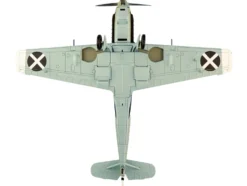 Messerschmitt BF 109E 3 Fighter Aircraft Hauptmann Siebelt Reents Spanish Civil War 1939 Air Power Series 1/48 Diecast Model Hobby Master HA8718