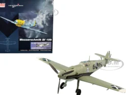 Messerschmitt BF 109E 3 Fighter Aircraft Hauptmann Siebelt Reents Spanish Civil War 1939 Air Power Series 1/48 Diecast Model Hobby Master HA8718
