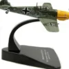 Messerschmitt Bf 109E 4 Fighter Plane Pilot Hauptmann Wolfgang Lippert GrpKdr II JG 27 1940 Oxford Aviation Series 1/72 Diecast Model Airplane Oxford Diecast AC002