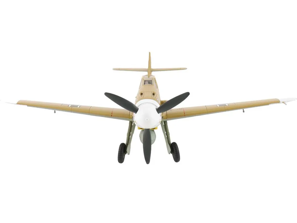 Messerschmitt Bf 109F-4 Fighter Aircraft "Marseille, Yellow 14, 3./JG27, Egypt" (1942) German Luftwaffe "Air Power Series" 1/48 Diecast Model by Hobby Master