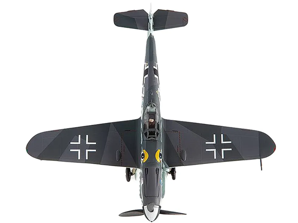 Messerschmitt BF 109G-6 Fighter Aircraft "JG 51, Bulgaria" (1944) German Luftwaffe 1/72 Diecast Model by JC Wings