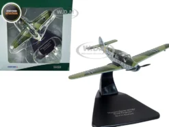 Messerschmitt Bf 108 Nord Pingouin War Plane NJ C11 Duxford Oxford Aviation Series 1/72 Diecast Model Airplane Oxford Diecast AC107