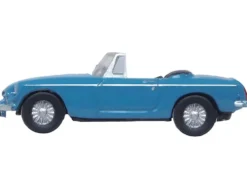 MG MGB Roadster RHD (Right Hand Drive) Iris Blue 1/148 (N) Scale Diecast Model Car by Oxford Diecast