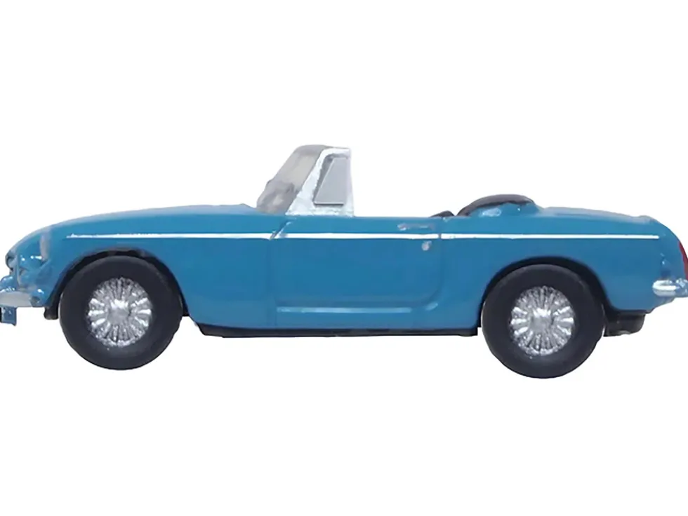 MG MGB Roadster RHD (Right Hand Drive) Iris Blue 1/148 (N) Scale Diecast Model Car by Oxford Diecast