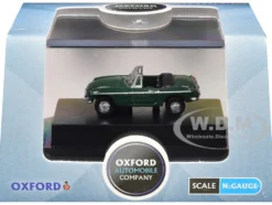 MG MGB Roadster RHD (Right Hand Drive) British Racing Green 1/148 (N) Scale Diecast Model Car by Oxford Diecast