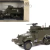 M3 Half-Track AFV with M2HB Machine Gun Olive Drab "United States Army" 1/43 Diecast Model by Militaria Die Cast