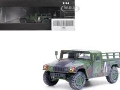 M998 HMMWV "8th Battalion, 4th Air Defense Regiment, 101st Airborne Division, Gulf War" (1991) United States Army "Military Miniature" Series 1/64 Diecast Model by Panzerkampf