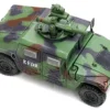 M1046 HUMVEE Tow Missile Carrier Green Camouflage 3rd Battalion 8th Marine Regiment Kosovo Force KFOR 1999 Military Miniature Series 1/64 Diecast Model Panzerkampf 12501AB