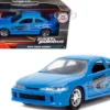 Mia's Acura Integra Light Blue Graphics Fast & Furious Series 1/32 Diecast Model Car Jada 31029