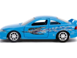 Mia's Acura Integra Light Blue Graphics Fast & Furious Series 1/32 Diecast Model Car Jada 31029