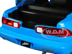 Mia's Acura Integra RHD Right Hand Drive Blue Fast Furious Movie 1/24 Diecast Model Car Jada 30739
