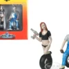 Michele Derek Tire Brigade 2 piece Figurine Set 1/18 Motorhead Miniatures 768