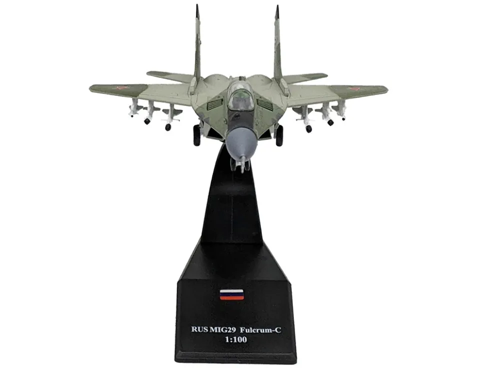 Mikoyan-Gurevich MiG-29 Fighter Aircraft "120th GvIAP, Domna Airfield" (2001) Russian Air Force 1/100 Diecast Model Airplane