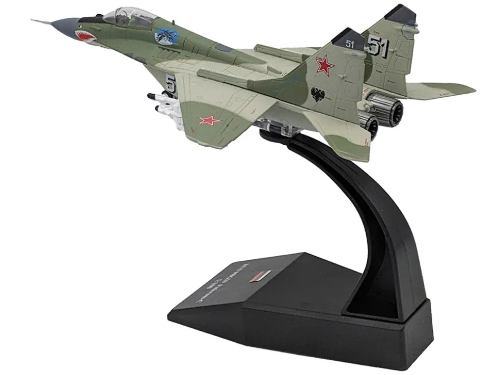 Mikoyan-Gurevich MiG-29 Fighter Aircraft "120th GvIAP, Domna Airfield" (2001) Russian Air Force 1/100 Diecast Model Airplane