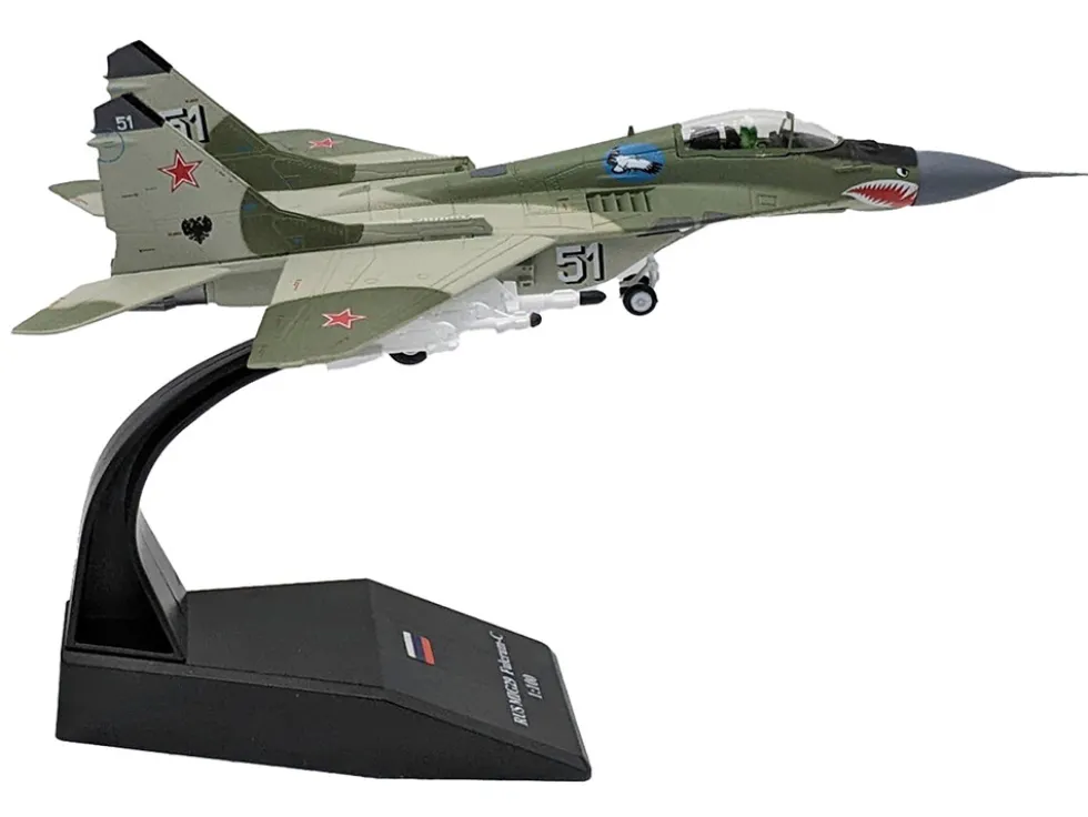 Mikoyan-Gurevich MiG-29 Fighter Aircraft "120th GvIAP, Domna Airfield" (2001) Russian Air Force 1/100 Diecast Model Airplane
