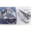 Mikoyan MIG-29 Fulcrum Aircraft "Ghost of Kyiv, 40th Tactical Aviation Brigade, Vasylkiv Air Base" (2023) Ukrainian Air Force "Air Power Series" 1/72 Diecast Model by Hobby Master
