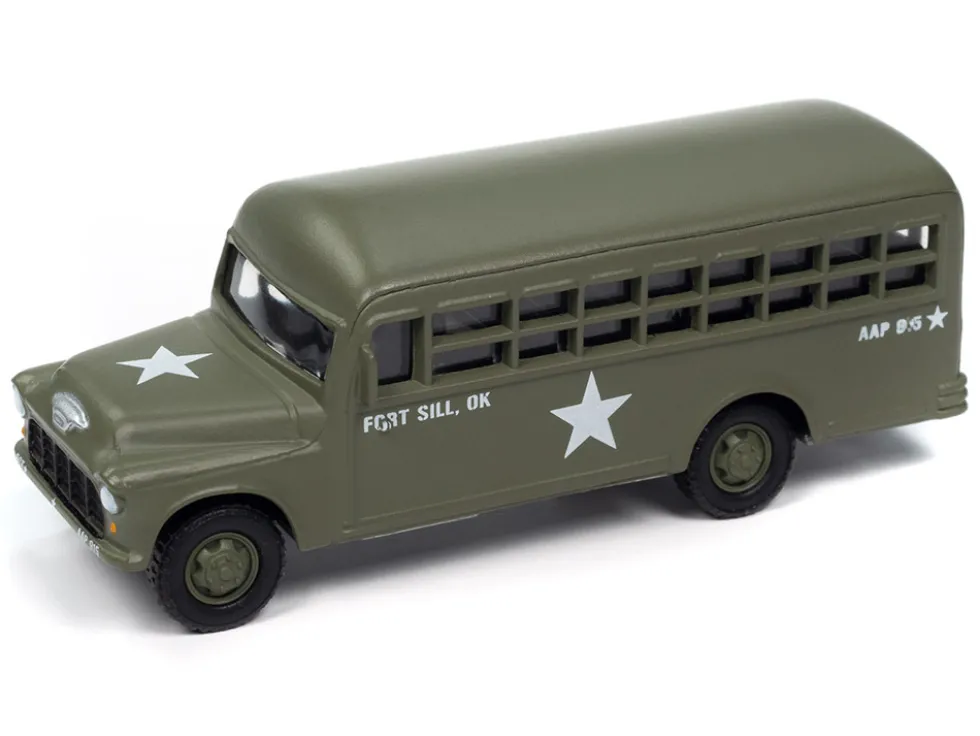Military Set B of 6 pieces 2024 Release 2 Limited Edition Diecast Models by Johnny Lightning