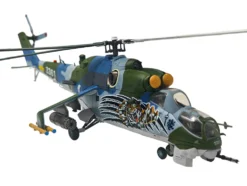 Mil Mi-35 (Mi-24V) Hind Helicopter "3361, 221 Squadron, 22 Wing, NATO Tiger Meet, Cambrai, France" (2011) Czech Air Force 1/48 Diecast Model by Bless Wing
