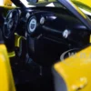 Mini Cooper S Countryman Roof Rack Accessories Yellow Metallic and Black City Classics Series 1/24 Diecast Model Car Motormax 79752