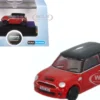 Mini Cooper S RHD (Right Hand Drive) Chili Red with Black Top 1/148 (N) Scale Diecast Model Car by Oxford Diecast