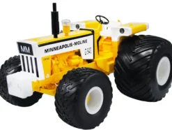Minneapolis-Moline G940 Tractor Terra Tires Yellow White Classic Series 1/16 Diecast Model SpecCast SCT774