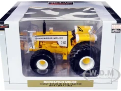 Minneapolis-Moline G940 Tractor Terra Tires Yellow White Classic Series 1/16 Diecast Model SpecCast SCT774