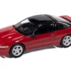 1991 Mitsubishi Eclipse GSX Maranello Red with Black Top "Import Legends" Series 1/64 Diecast Model Car by Auto World