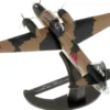Mitsubishi G4M Bomber Aircraft Betty Takao Kokutai Philippines Imperial Japanese Navy 1941 Planes of World War II Series 1/144 Diecast Model Airplane Luppa LCM011