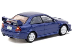 Mitsubishi Lancer Evolution VI RHD (Right Hand Drive) "Tommi Makinen Edition" Blue Metallic "Road64" Series 1/64 Diecast Model by Tarmac Works