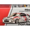 Mitsubishi Lancer Evolution IV RHD (Right Hand Drive) #1 Tommi Makinen - Seppo Harjanne Winner "Rally de Catalunya" (1997) 1/64 Diecast Model Car by Pop Race