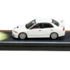 Mitsubishi Lancer RS Evolution IV RHD Right Hand Drive) White Monstar with Seiji Iwaki Driver Figure Initial D 1995 2013 Manga 1/64 Diecast Model Car Hobby Japan HJ642011D