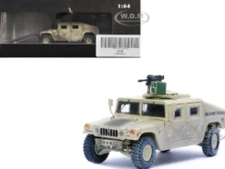 M988 Modern 4×4 Utility Vehicle with Grenade Launcher Desert Sand 
