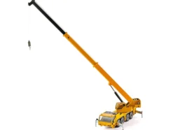 Mobile Crane Yellow 1/55 Diecast Model Siku 2110