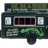 Mobile Food Trailer M. Manze Eel and Pie House - Peckham 1/87 HO Scale Diecast Model Oxford Diecast 87TR018