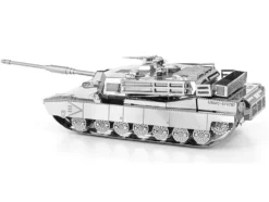 Model Kit American M1 Abrams Tank (Moderate Difficulty) Steel Model by Metal Earth