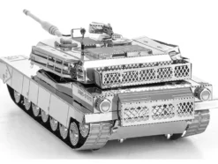 Model Kit American M1 Abrams Tank (Moderate Difficulty) Steel Model by Metal Earth