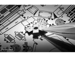 Model Kit American M1 Abrams Tank (Moderate Difficulty) Steel Model by Metal Earth